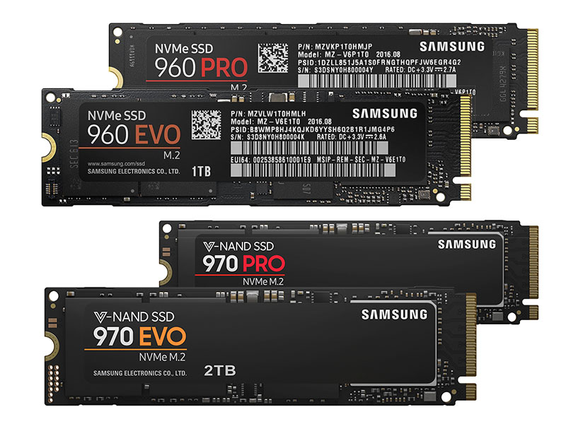 Samsung 970 PRO Review vs EVO vs 960 WD Black [BEST NVMe]